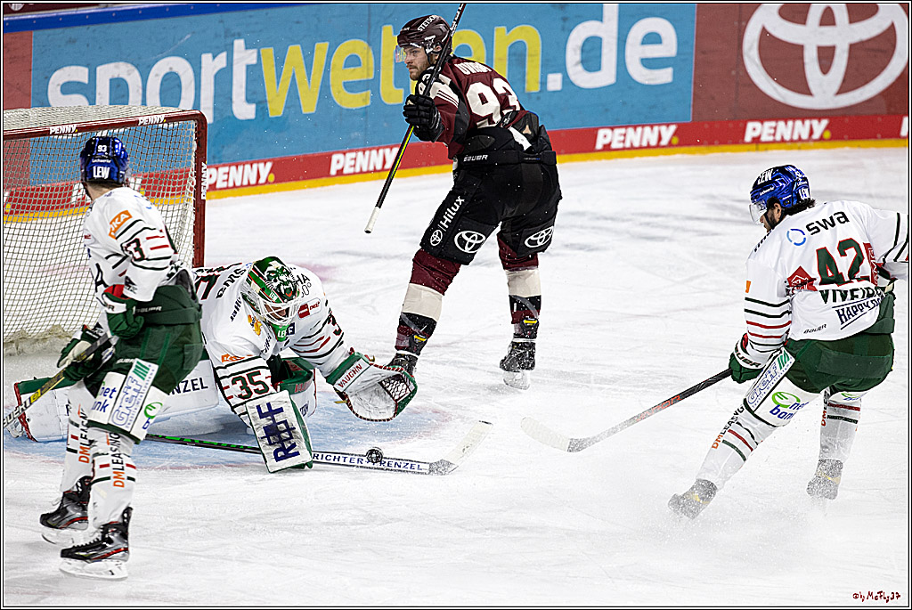 PENNY DEL;  Koelner Haie - Augsburger Panther; Koeln, 05.04.2021